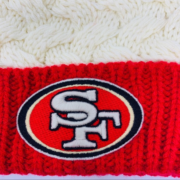 Womens NFL ‘47 San Francisco 49ers Sock Hat New - Picture 2 of 8